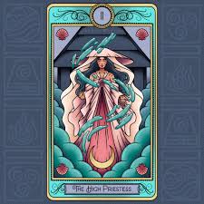 The devil is associated primarily with sensuality and ego (remember lucifer wanted the other angels to worship him instead of god) and both of these characteristics can be detected in number 15 by examining its individual. Mandy On Twitter The Painted Lady Tarot Card The High Priestess Here S Our Major Arcana Card Number 2 The Spirit Of The Jang Hui River Avatar Atla Avatarthelastairbender Paintedlady