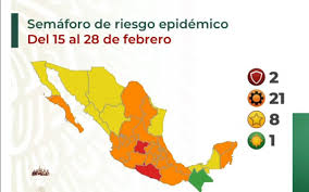La jefa de gobierno, claudia sheinbaum , anunció que la cdmx entrará en semáforo naranja la próxima semana. Semaforo Covid Solo Guanajuato Y Guerrero En Rojo Chiapas Regresa A Verde Aristegui Noticias