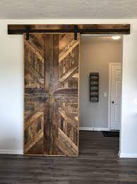 Classic plank barn door from: Custom Sliding Barn Door Aztec Barn Door Unique Barn Door Barn Door Designs Barn Door Custom Barn Doors