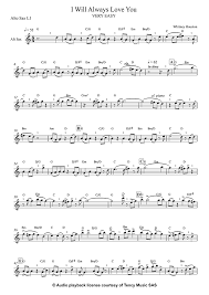 Click on the sign icon and create a digital signature. Saxophone Sheet Music I Will Always Love You Very Easy Level Alto Sax Houston