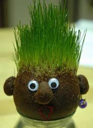Grass Head Kids Diy Earth Day Craft Project Free Green Planting Gardening Activity Earth Day Crafts Diy For Kids Garden Activities