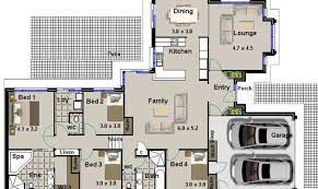 Simple 3 bedroom house plans with photos home designs plandeluxe. 18 3 Bedroom House Plans With Double Garage Is Mix Of Brilliant Thought House Plans