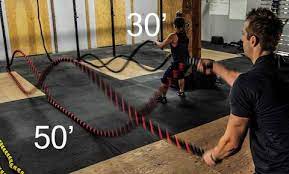 In short, longer ropes weight more, and therefore are more difficult to swing. Battle Rope Buyer S Guide Materials Sizing Elitesrs Ropes Elite Srs