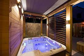 The outdoor space of a house in miami was designed by craig reynolds landscape architecture to incorporate many coveted elements: Netherlands Wellness Centre With Luxurious Indoor Outdoor Spa Choices