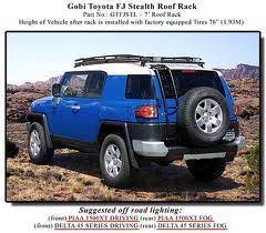 baja rack バハラックfjクルーザー日本仕様車両 全年式対応リアラダー どの車よりも 屋根に上がることが多い車なので 子供か 上がる時や 荷物を積む時に欲しい fjクルーザー クルーザー 車両