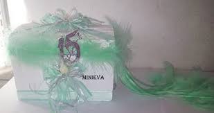 Cofre Verde Agua Cofre Caja De Carton Cajas