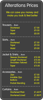 This includes pants alterations, such as patches. Tip To Toes Clothing Alterations Boutique