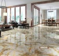 [Hot Item] New Design Natural Stone Look Polished Porcelain Interior Floor  Tiles