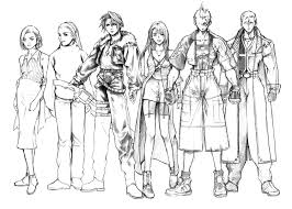 This is the exact logic behind the picks i have been making for the rule 63 posts. Final Fantasy Viii Concept Art Characters