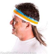 Fake Hair Mullet The Tailgater Mullets Fake Hair Cool Mullets