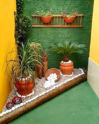 Buat taman minimalis di balkon. Desain Taman Mini Untuk Lahan Terbatas
