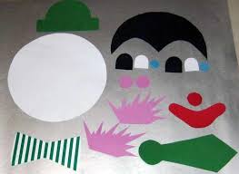 Bastelvorlagen weihnachten wunderschöne bastelvorlagen zum ausdrucken und kreativen basteln. Bastelvorlage Clown Aus Tonpapier Selber Basteln