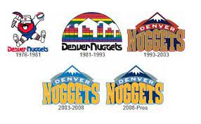 Denver nuggets logo png the american basketball team denver nuggets has gone through five distinctive logos so far. Denver Nuggets Logo History Denver Nuggets Nba Logo Logo Evolution