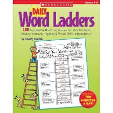 Printable word ladders if your kids enjoy offline games such as puzzles and sudoku, let them try their hand at these printable word ladders! Daily Word Ladders Grades 4 6 By Timothy Rasinski Timothy V Rasinski Paperback Target