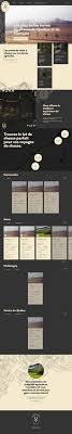 Lovely Addition Of Service Relevant Contour Lines Throughout This One Pager For Hunting Trip Organi Modern Web Design Web Design Resources Interactive Design