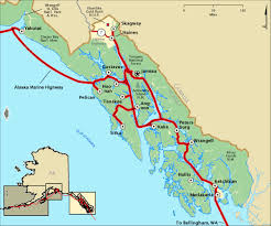 marine highway inside passage map