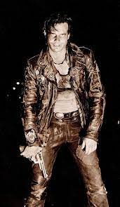 Crazy Bill Paxton He Has Too Much Fun At His Craft This Shows Some Of The Police Badges He Wore As Trophies Sorry Near Dark Horror Lovers Movie Monsters