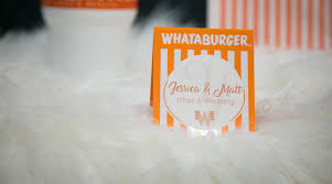 Four Creative Ways To Have A Whataburger Wedding