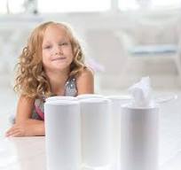 DIY Recyclable Plastic Canisters & Plant-Based Dry Wipes Refill Rolls