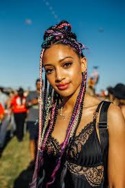 The ultimate hair inspo you need this festives The Raddest Rainbow Hair Looks At Coachella Festival Hair Braid Styles For Girls Braid Styles