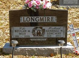 Beulah Mae Weir Longmire (1911-2006)