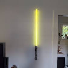 Best Wall Mount For A Single Lightsaber Galaxy S Edge Etsy Cool Walls Lightsaber Hanging Lights