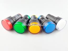 Indicator Lights Ad16 22 Ad16 22 12v Led Power Indicator Signal Light 22mm Mounting Size Led Indicator Lamp Indicator Lights Lights Red Green