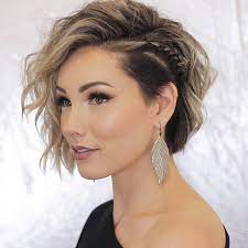 For this look, the hair is cut into a pretty bob and the hair color is a more natural blonde. 26 Impressive Undercut Bob Hair Ideas Belletag