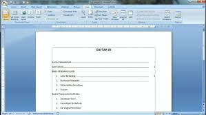 Check spelling or type a new query. Cara Membuat Daftar Isi Otomatis Di Word Yang Mudah Dan Praktis Merdeka Com