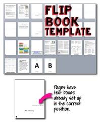 Editable Flipbook Template For Interactive Notebook Commercial Use Allowed