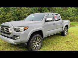 2021 toyota tacoma colors trd pro. 2020 Toyota Tacoma Limited For Sale Cement Color Youtube