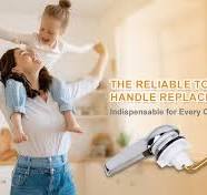 Universal Toilet Handle Replacement Kit - Premium Toilet Flusher Handle  Replacement for Reliable Performance, Front Mount Toilet Lever Replacement  Kit ...