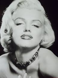 Marilyn Monroe A Girls Best Friend Diamonds Black and White Photo Print  Reproduction