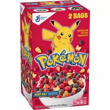 Ghostbusters supply tin (walmart exclusive) use for a lunchbox or pencil case. Pokemon Breakfast Cereal Berry Bolt 2 Bags 31 5 Oz Walmart Com Walmart Com