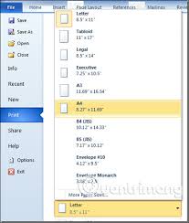 On the file menu, click page setup. How To Convert A4 Size Prints To A3 Size In Word