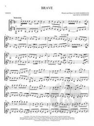 Piano keyboard guitar violin alto tenor saxophones. Pop Hits For Violin Duet All Sheetmusic Com