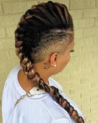 Nowadays, women try different types of hairstyles and braided hairstyles are never out of fashion. Braided Mohawk