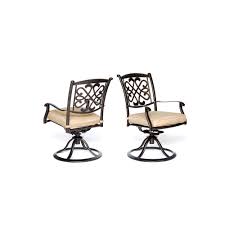 But did you check ebay? Outdoor Swivel Rocker Patio Dining Chairs Set Of 2 Cast Aluminum Extra Wide Furniture Chair Walmart Com Walmart Com