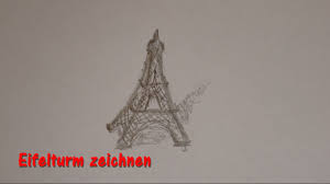 Eiffelturm Zeichnen Youtube