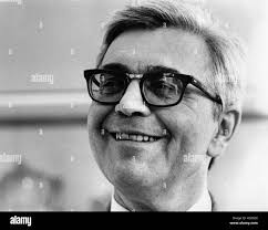 The German writer Hans Peter Keller 1970 Stock Photo