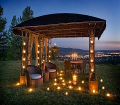 Outdoor Gazebo Lighting Ideas Pergola Design Ideas