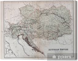 De middenvelder van bayern münchen ramde. Canvas Oude Kaart Van Oostenrijk Hongarije Tsjechie Slowakije 1870 Pixers We Leven Om Te Veranderen