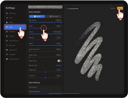 Click on more button in the end of the row. How To Scale The Texture Of A Brush In Procreate True Grit Texture Supply