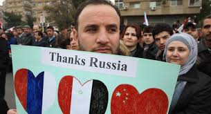 Image result for assad putin posters soviet