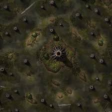 Swamp Forest Giant Tree Fantasy Map Giant Tree Dungeon Maps