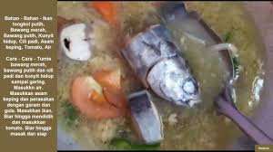 Resepi gulai kuning ikan merah kelantan senang dan mudah via daridapur.com. Resepi Singgang Putih Ikan Tongkol Resepikek Camored Com
