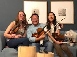 Alumni Enjoy Playing Music With Jun Ching Lin Franklin Pond Chamber Music