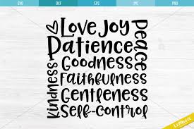 Download Fruit Of The Spirit Svg Love Joy Peace Svg By Lemonade Design Co Thehungryjpeg Com