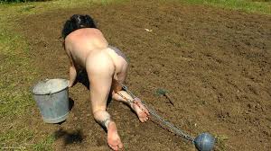 Mary Bitch - Gardening For Naked Slave Slut Pt1 Video