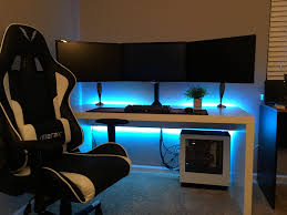 2017 Gaming Setup Ig Bcriswell Video Game Rooms Game Room Decor Game Room